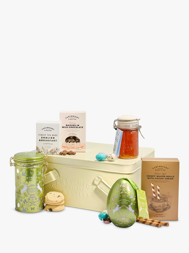Cartwright & Butler Spring Delights hamper with assorted treats (British brand)