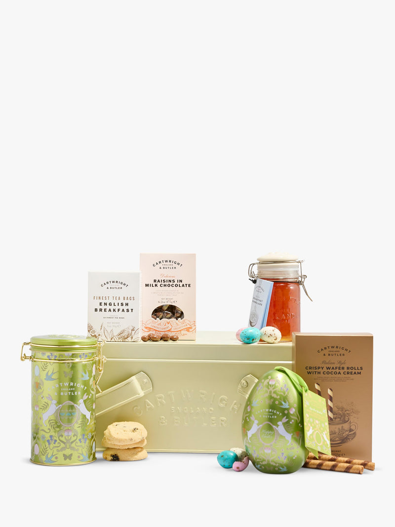 Cartwright & Butler Spring Delights hamper with assorted treats (British brand)