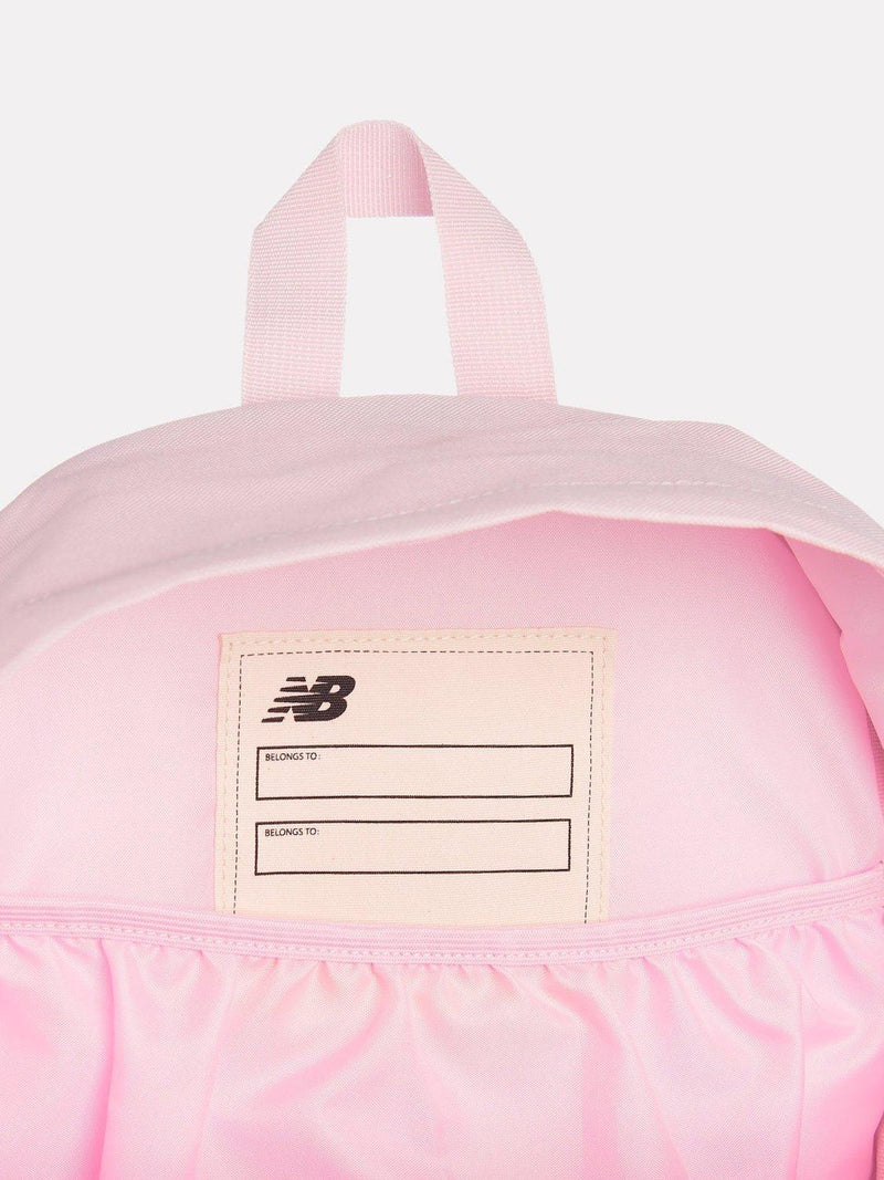 New Balance kids backpack with adjustable straps and front zip pocket, UK version