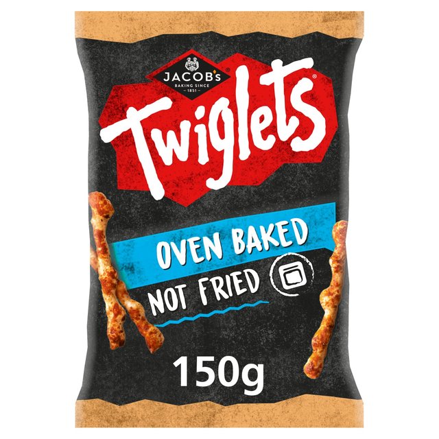 Jacob's Twiglets Sharing Baked Snacks   150g