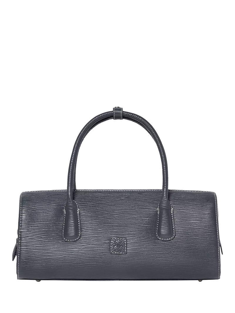 OSPREY LONDON Hepburn Baguette Leather Shoulder Bag