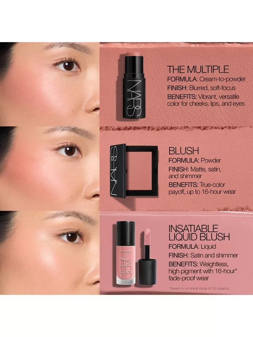 NARS Insatiable Liquid Blush 8.5ml, UK version