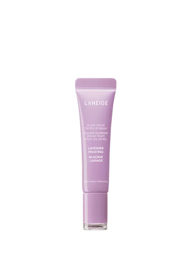 LANEIGE Glaze Craze Tinted Lip Serum, Lavender Frosting