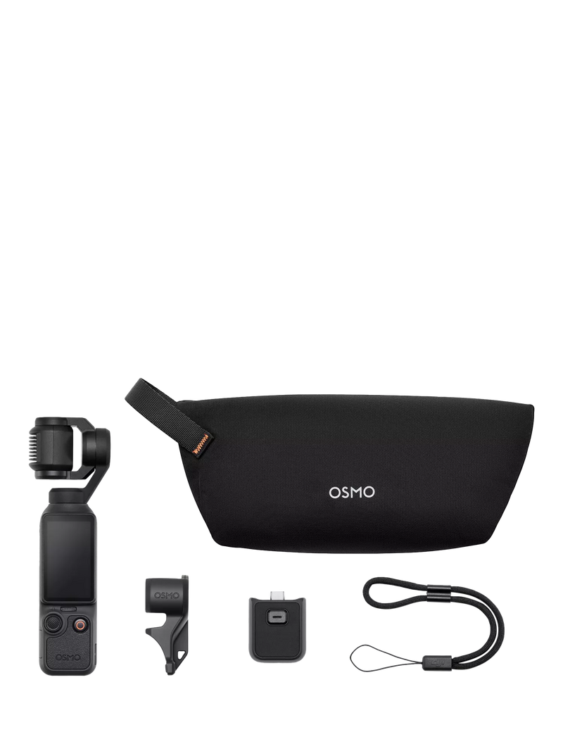 DJI Osmo Pocket 4 4K vlogging camera black - British product