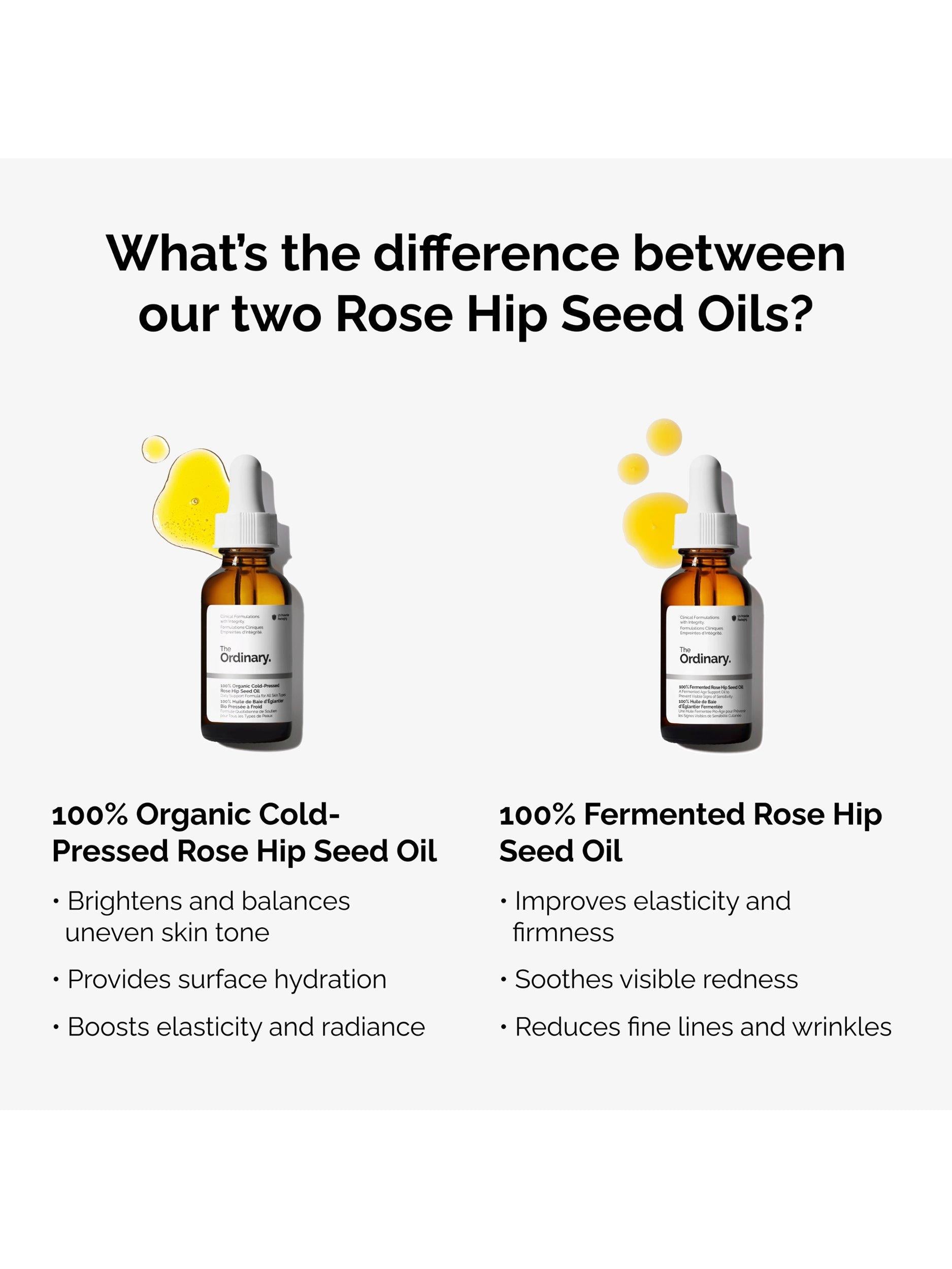 The Ordinary fermented rosehip seed oil 30ml, UK version