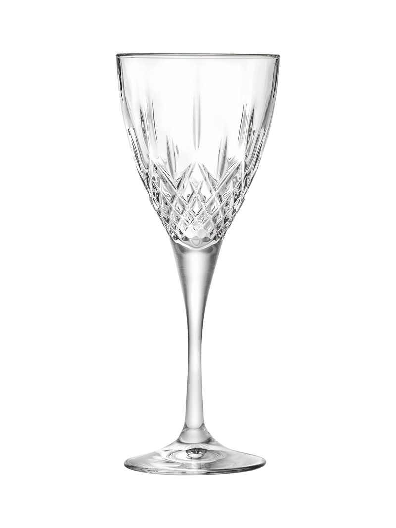 RCR London crystal wine glasses set of 6 253ml (British brand)