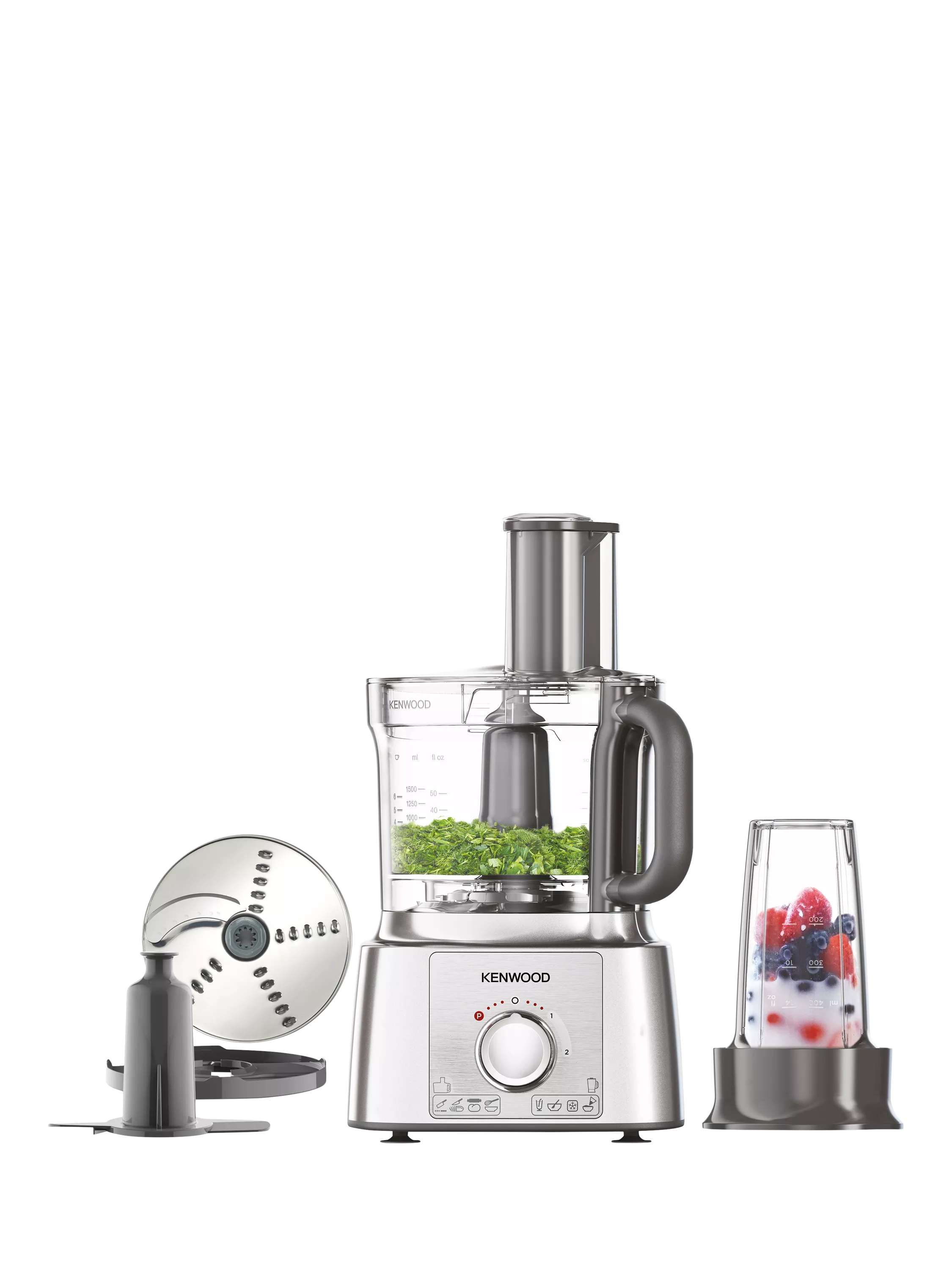 Kenwood MultiPro Express food processor silver (British brand)