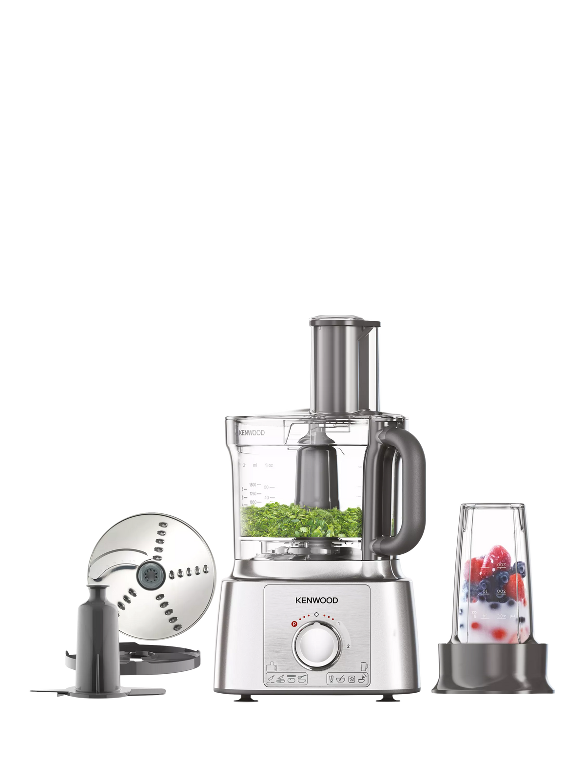 Kenwood MultiPro Express food processor silver (British brand)