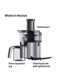 Braun MultiJuice 7 juicer silver 2.5L, UK version