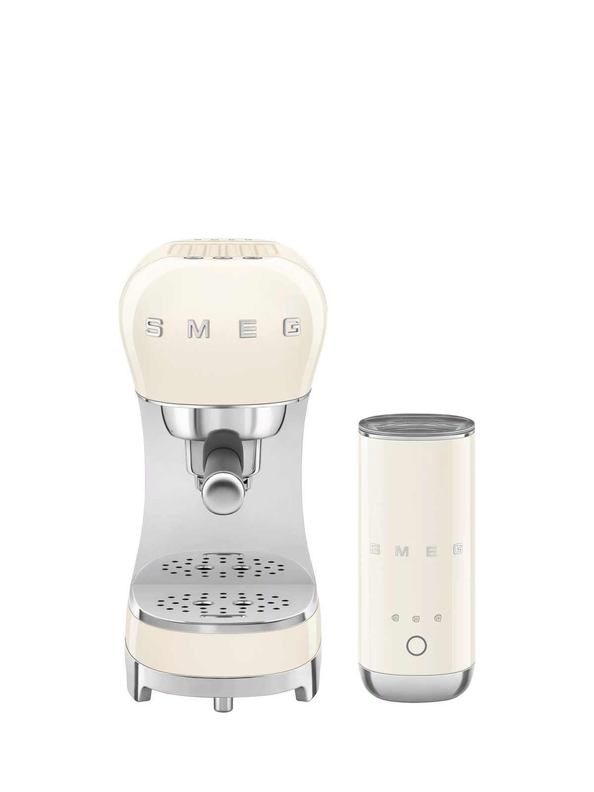 Smeg manual espresso machine with milk frother, UK version