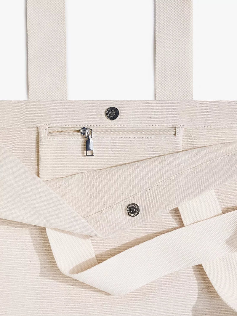Gym King Harmony tote bag cream cotton imported from the UK