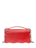 kate spade new york Deco Wavy Leather Mini Crossbody Bag Heirloom Tomato, imported from the UK
