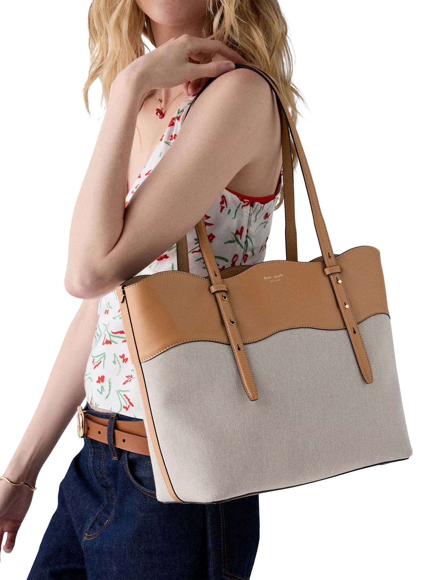 kate spade new york tote bag Natural Multi (British brand)