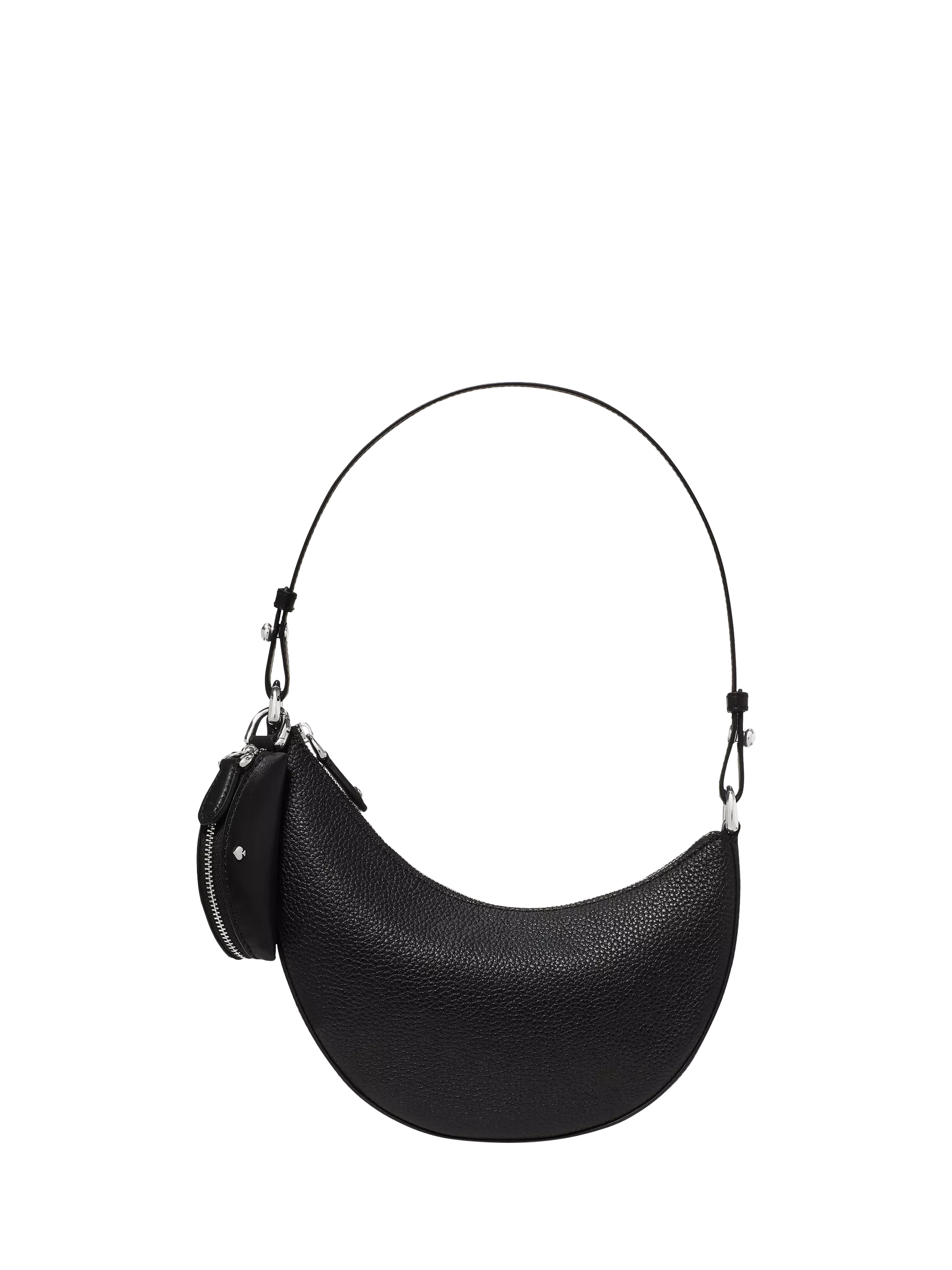 kate spade new york Duo Mini shoulder bag black silver, UK version
