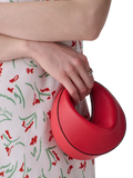 kate spade new york mini leather shoulder bag Heirloom Tomato (British brand)