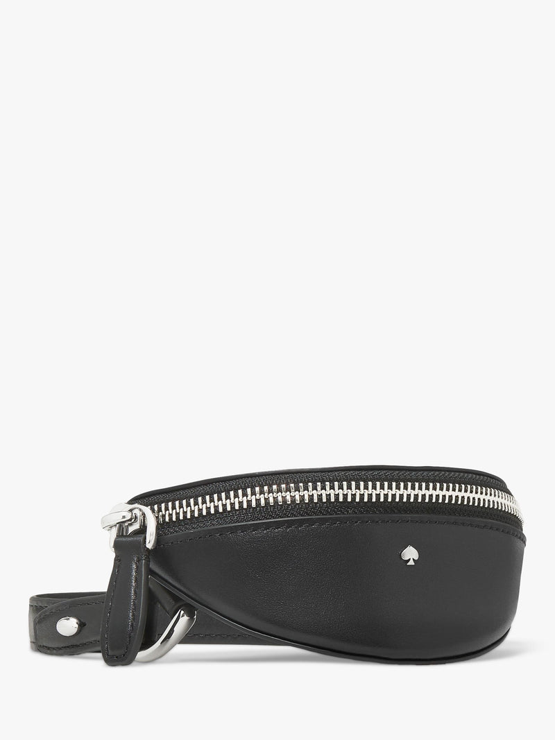kate spade new york Duo leather handbag black and silver, imported from the UK