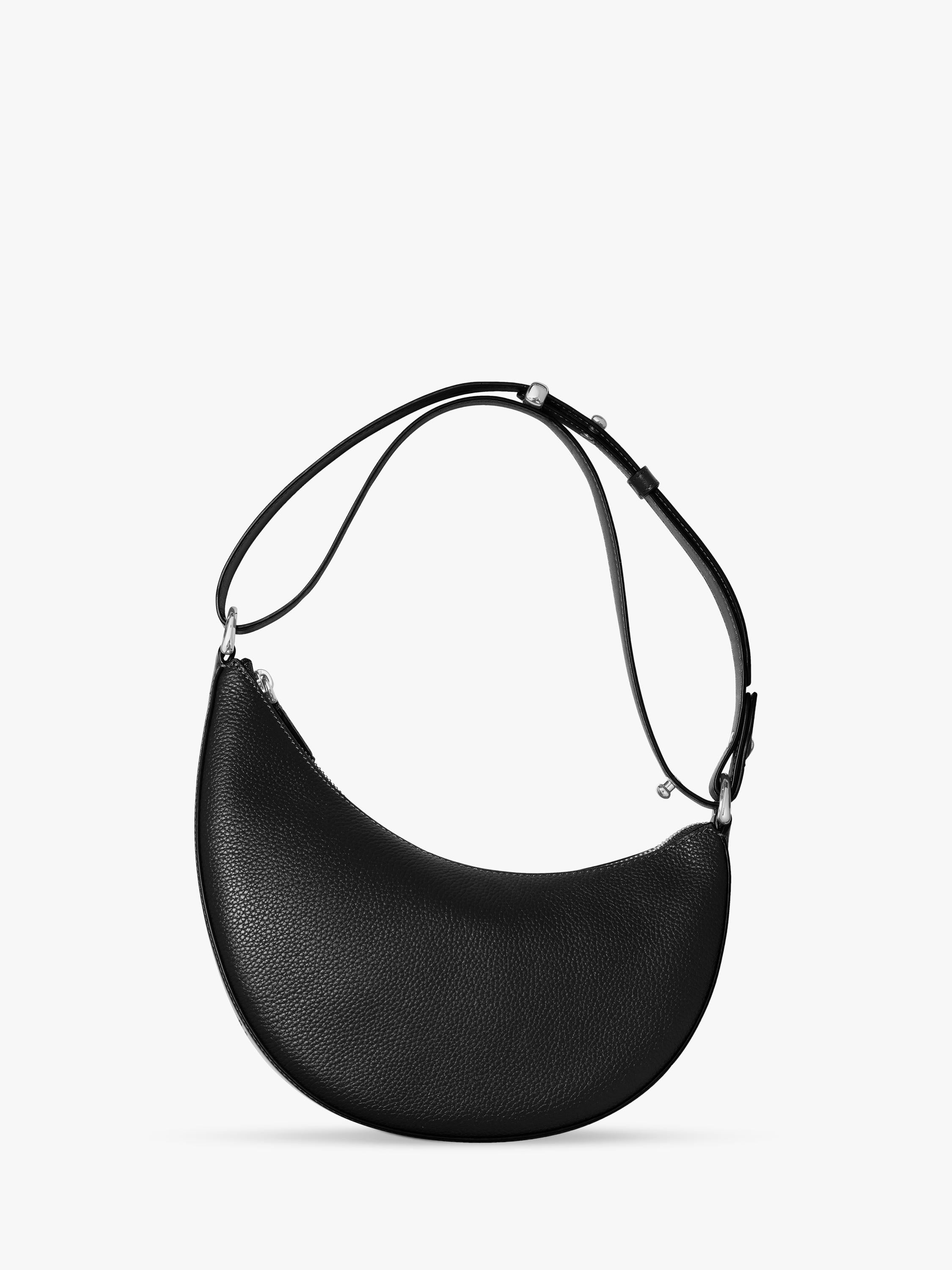 kate spade new york Duo leather handbag black and silver, imported from the UK