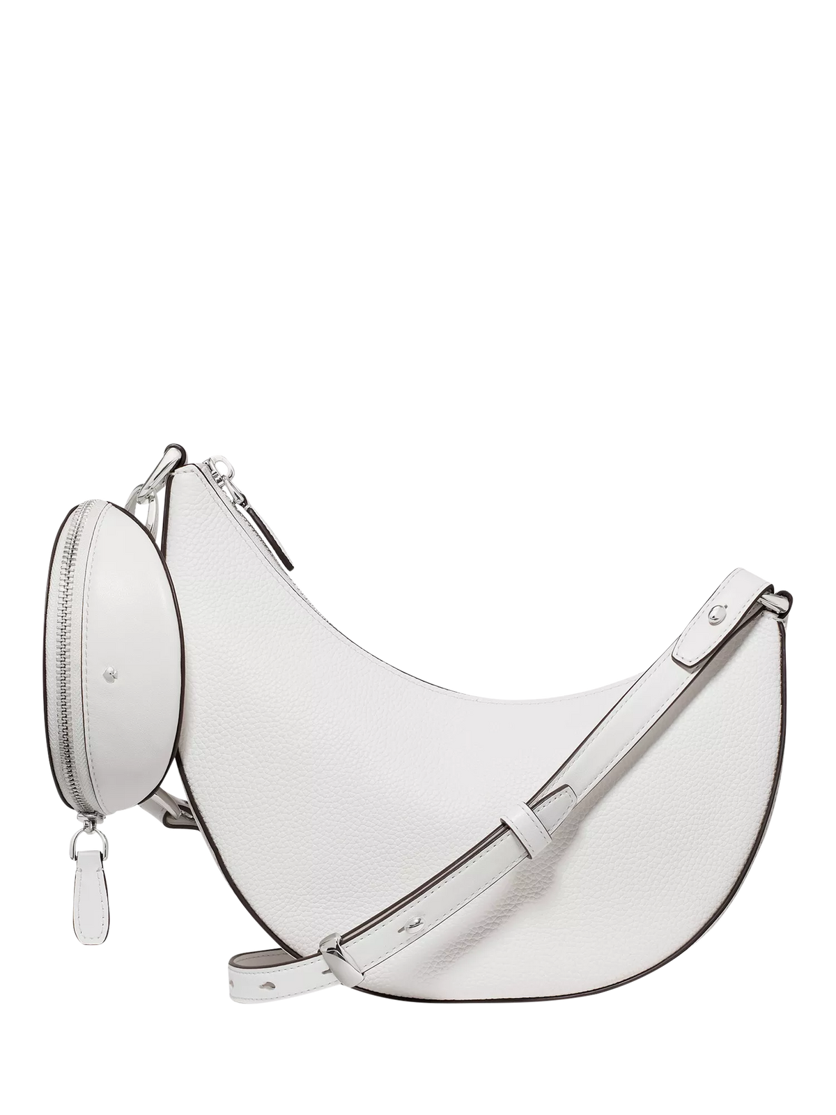 kate spade new york Duo Leather Crossbody Bag True White (British brand)