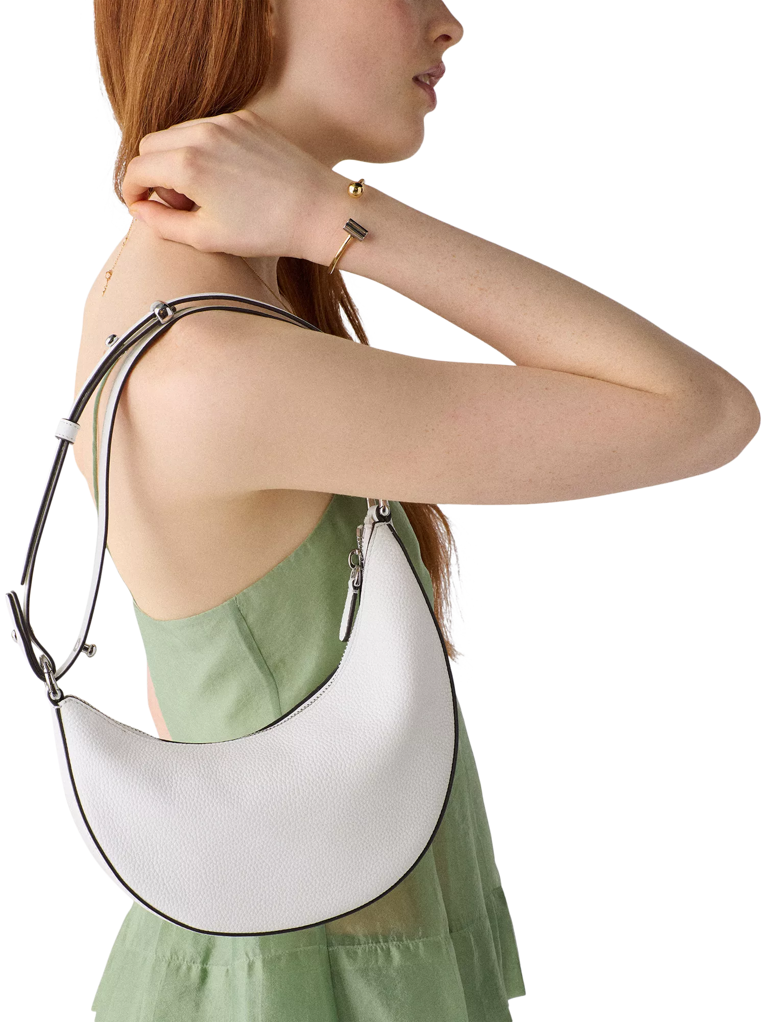 kate spade new york Duo Leather Crossbody Bag True White (British brand)
