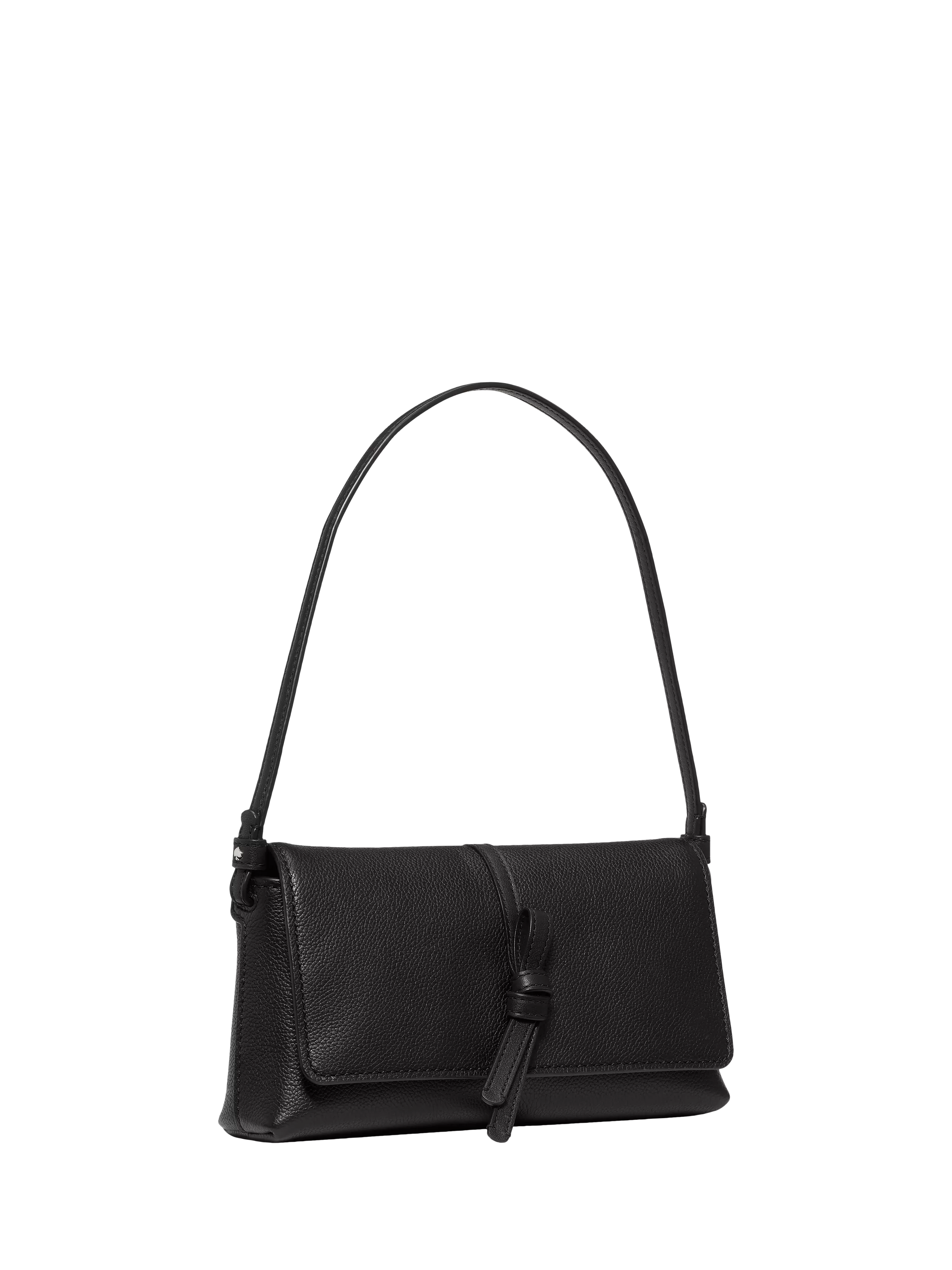kate spade new york Loop Leather Shoulder Bag black (British brand)
