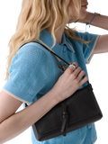 kate spade new york Loop Leather Shoulder Bag black (British brand)