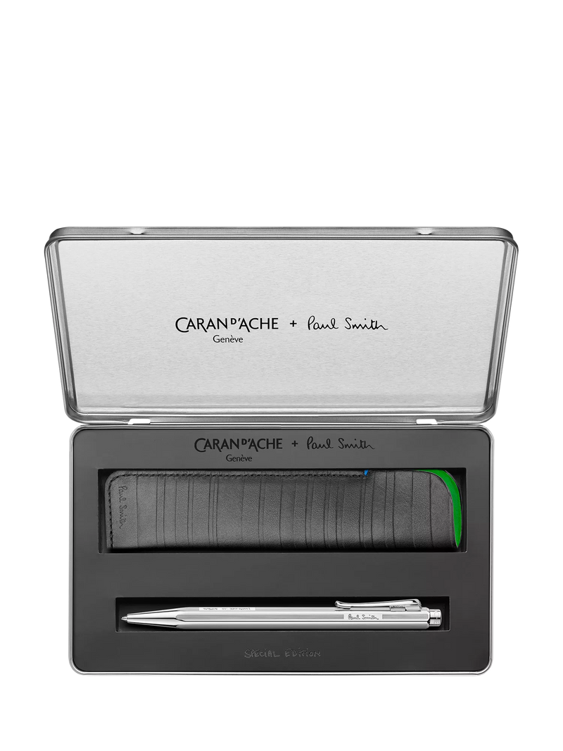 Caran d'Ache Paul Smith Edition 5 Ecridor pen set black (British brand)