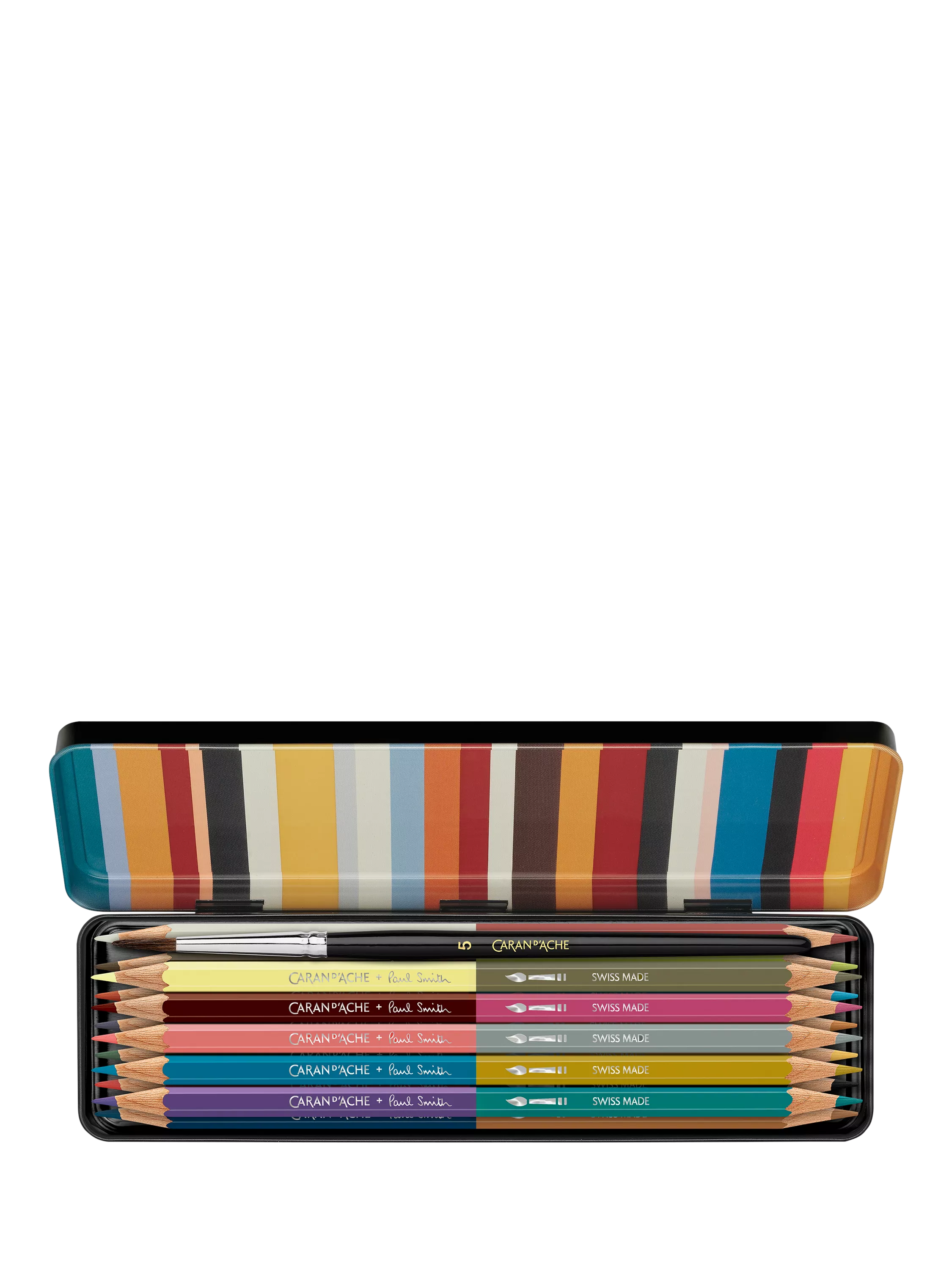 Caran d'Ache Paul Smith BiColour pencil set, 12 pencils - British product