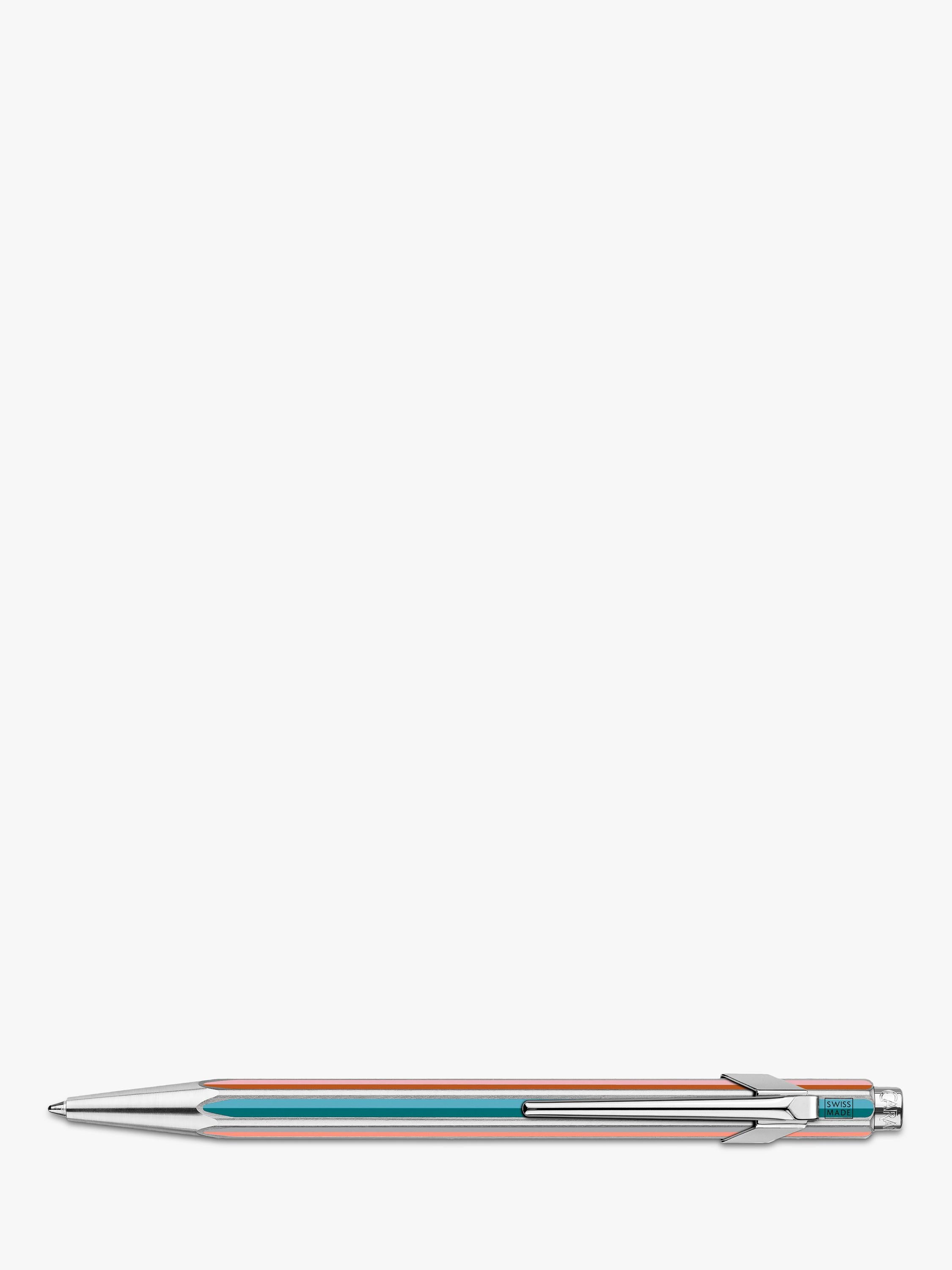 Caran d'Ache Paul Smith silver ballpoint pen, imported from the UK