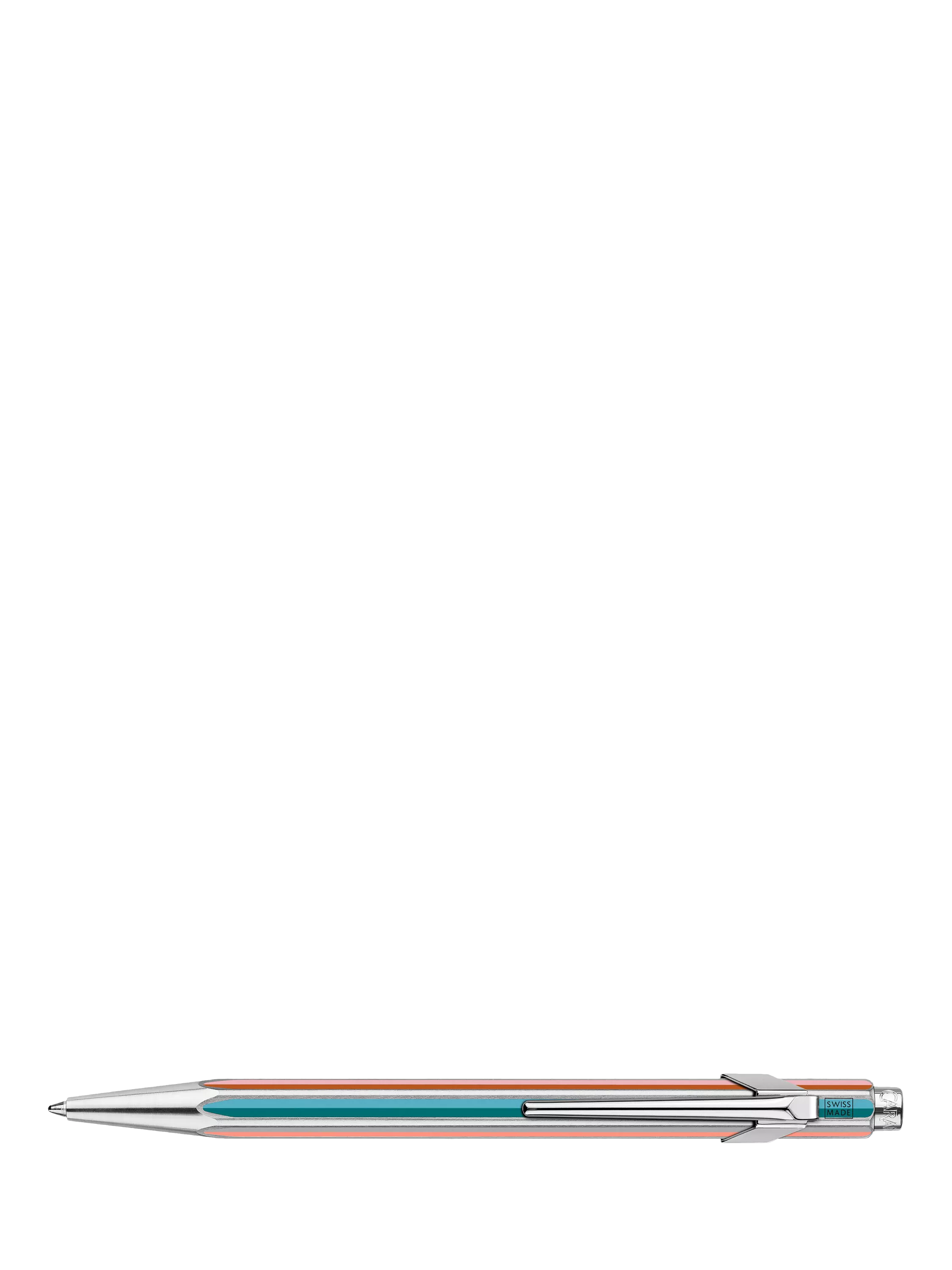 Caran d'Ache Paul Smith silver ballpoint pen, imported from the UK