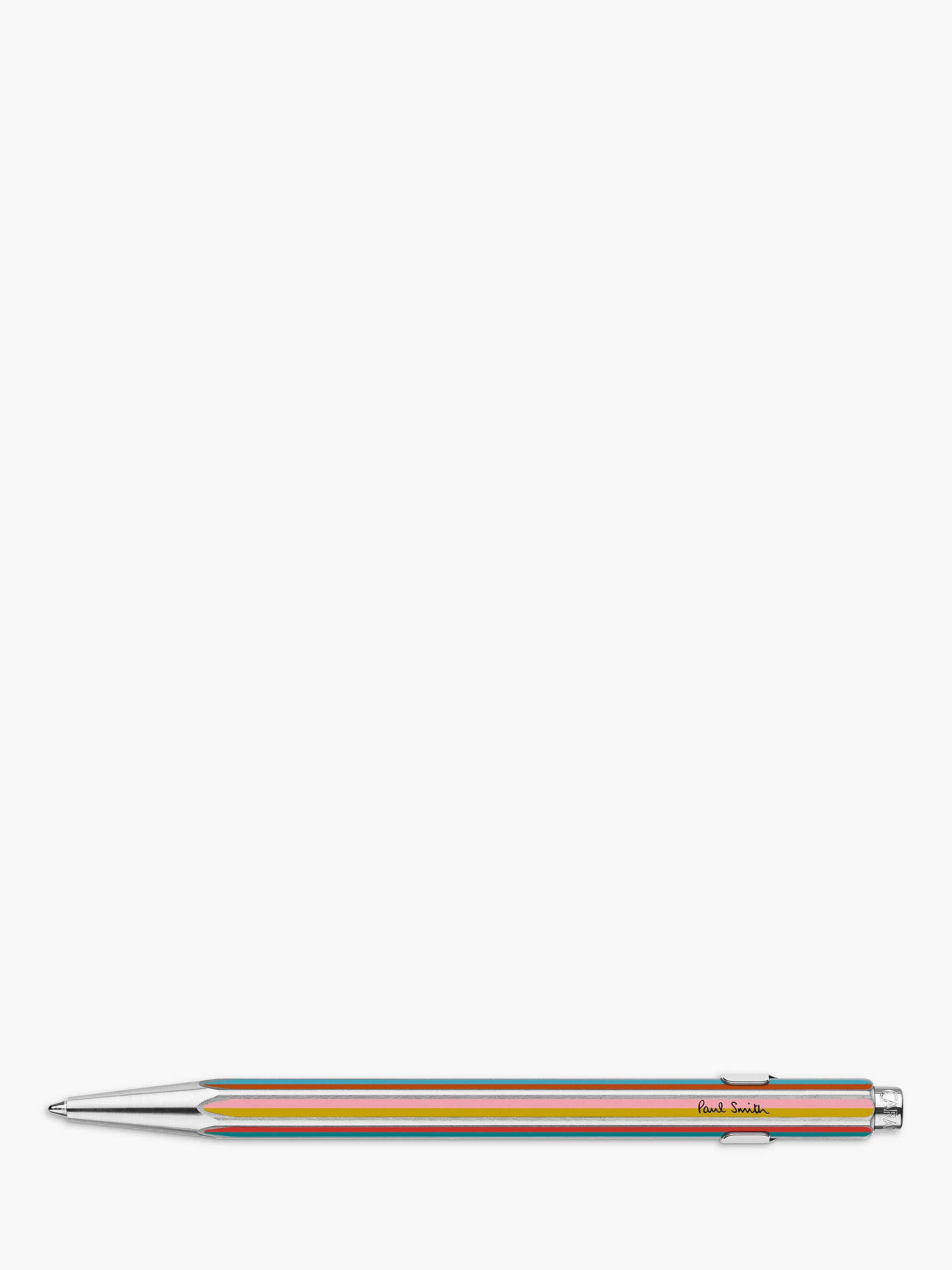 Caran d'Ache Paul Smith silver ballpoint pen, imported from the UK