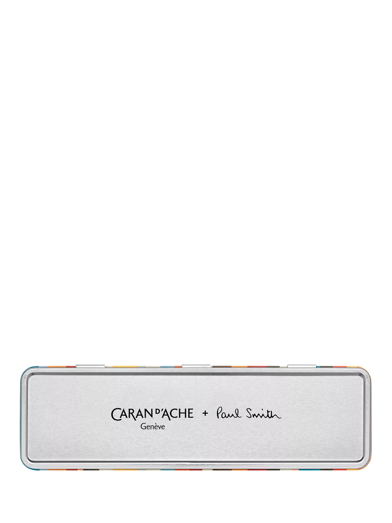 Caran d'Ache Paul Smith silver ballpoint pen, imported from the UK