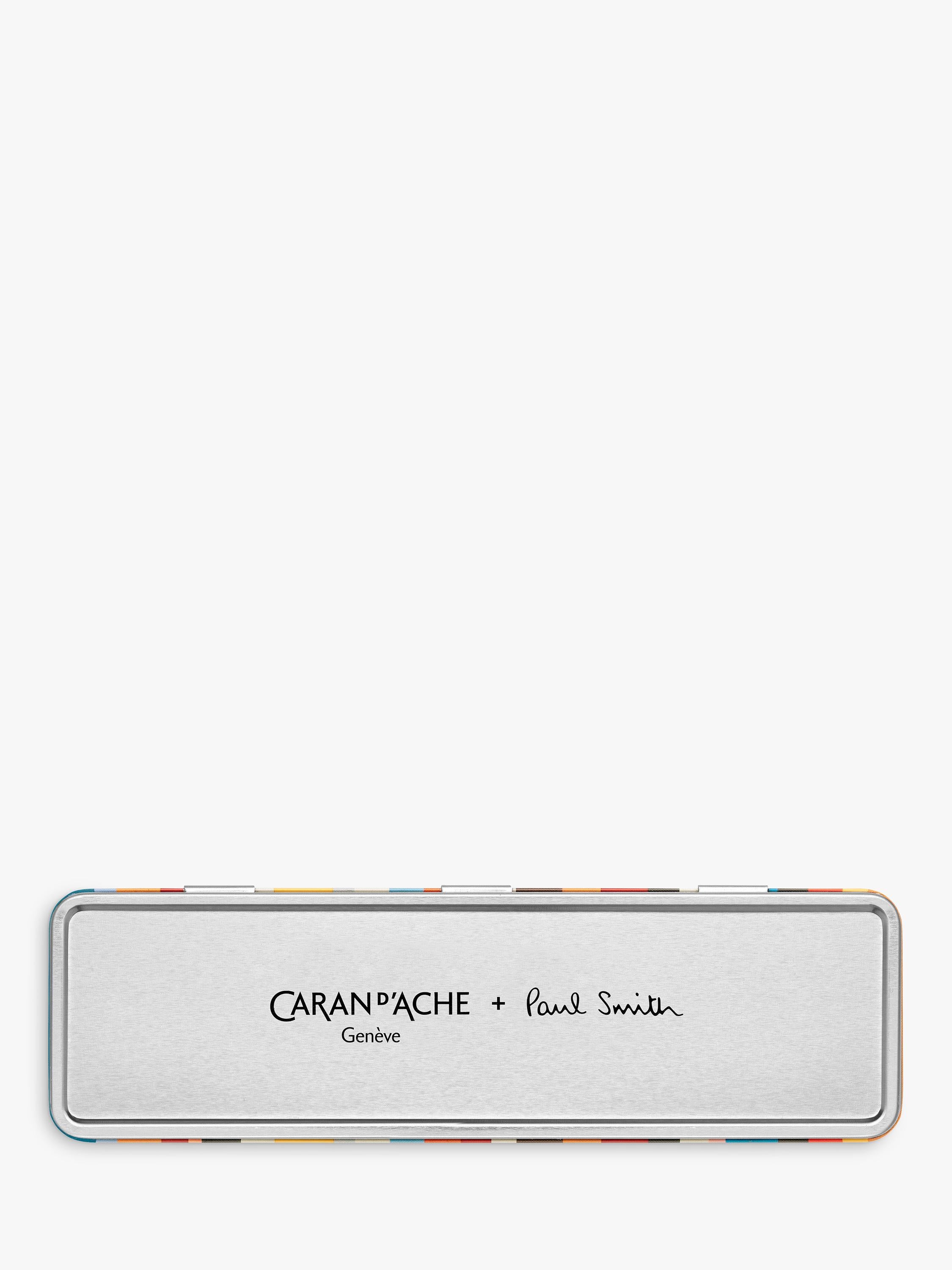 Caran d'Ache Paul Smith silver ballpoint pen, imported from the UK