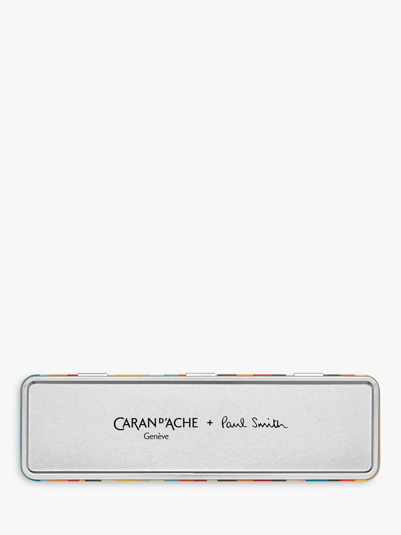 Caran d'Ache Paul Smith silver ballpoint pen, imported from the UK