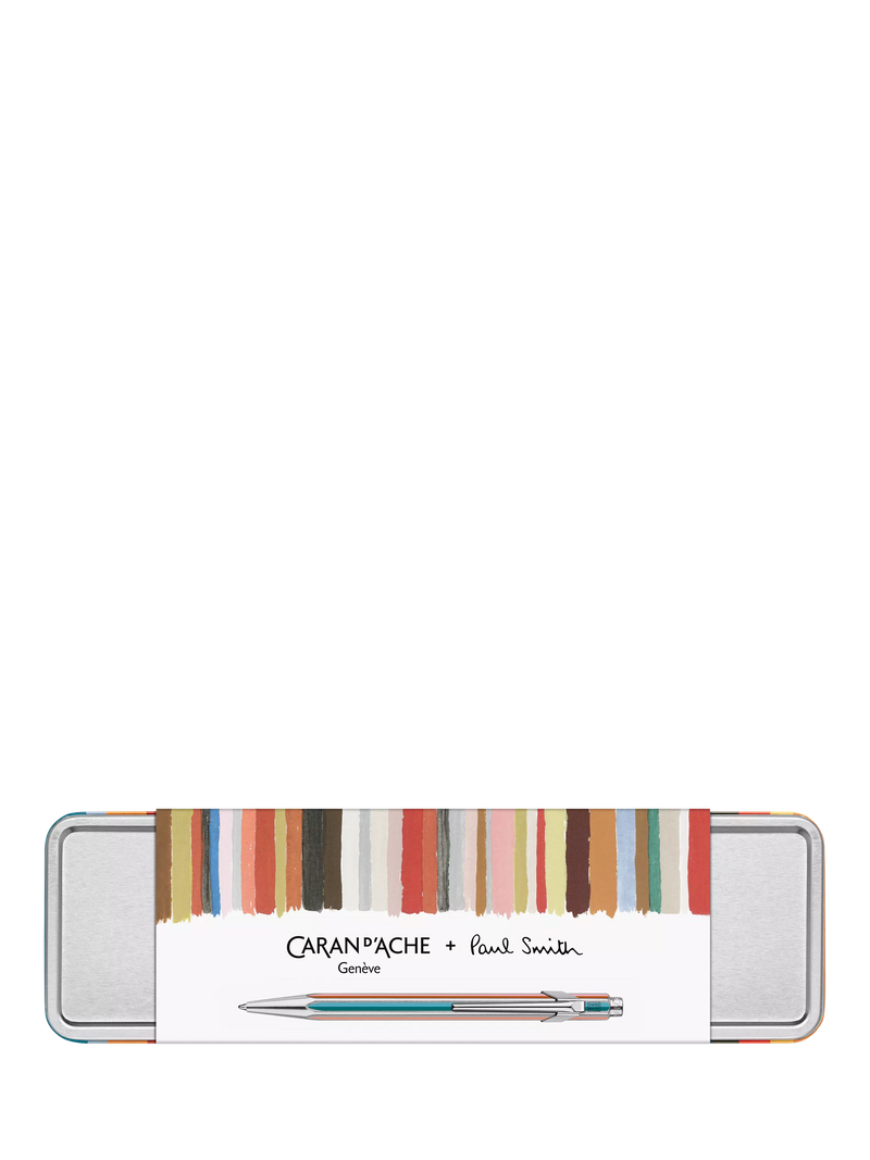 Caran d'Ache Paul Smith silver ballpoint pen, imported from the UK