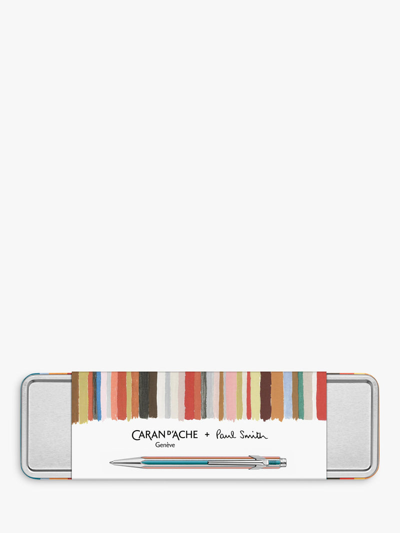 Caran d'Ache Paul Smith silver ballpoint pen, imported from the UK