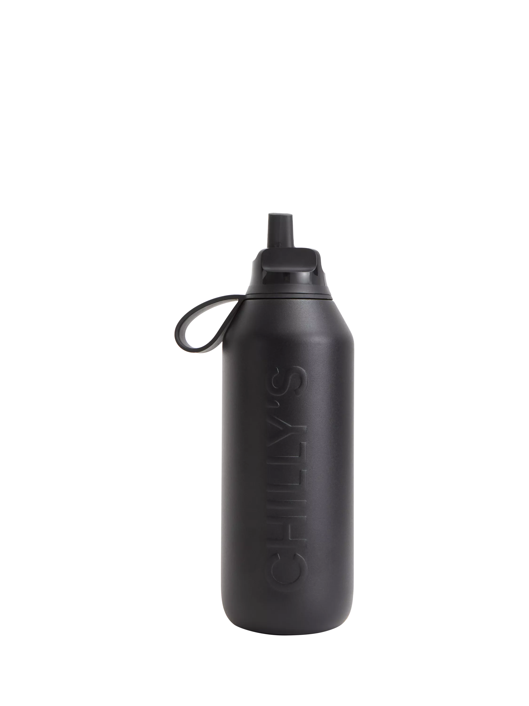 Chilly's Series 3 Flip Leak Proof Sports Bottle, 500ml, Onyx