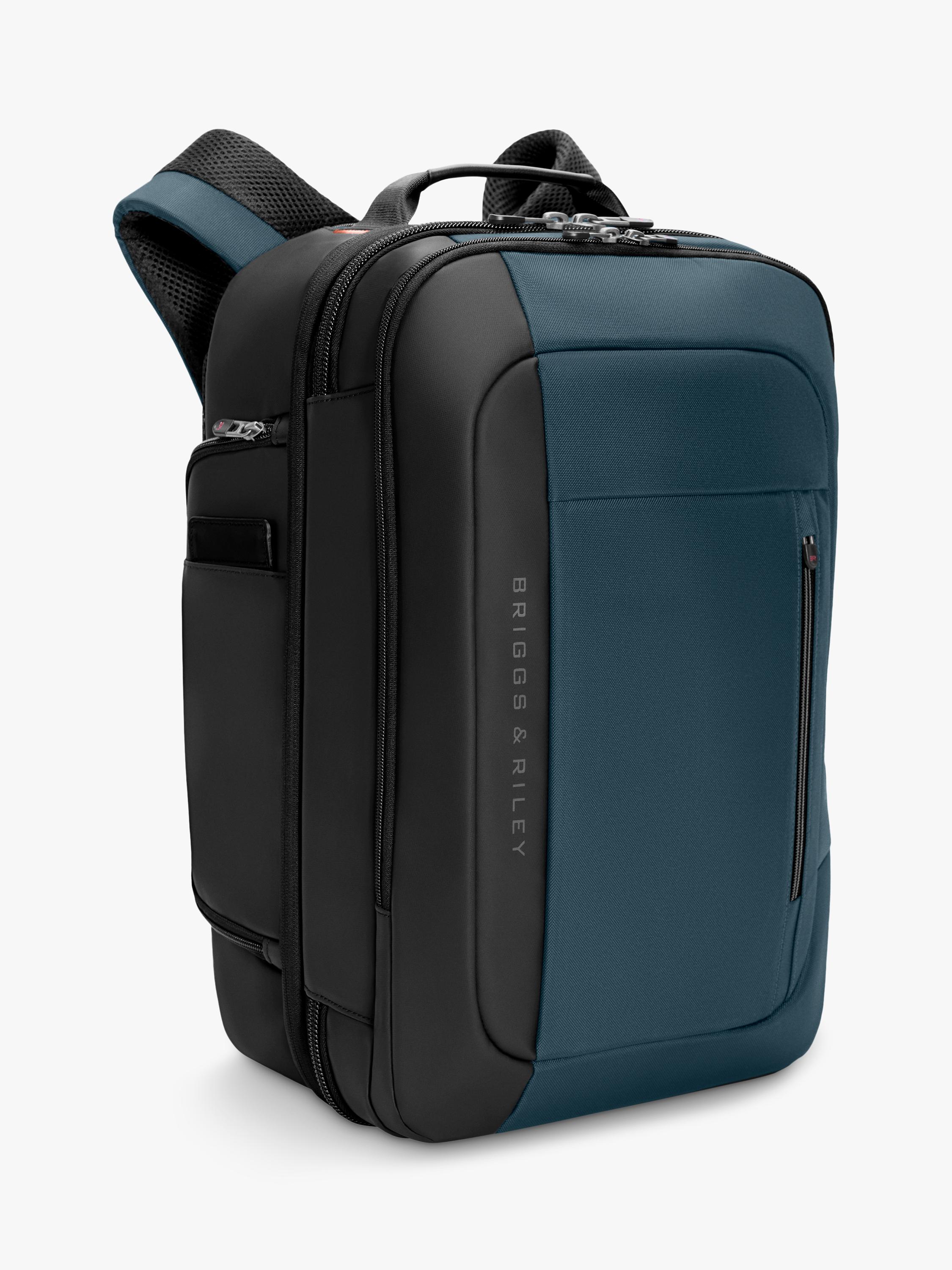 Briggs & Riley Convertible Backpack Duffle in Ocean (British brand)