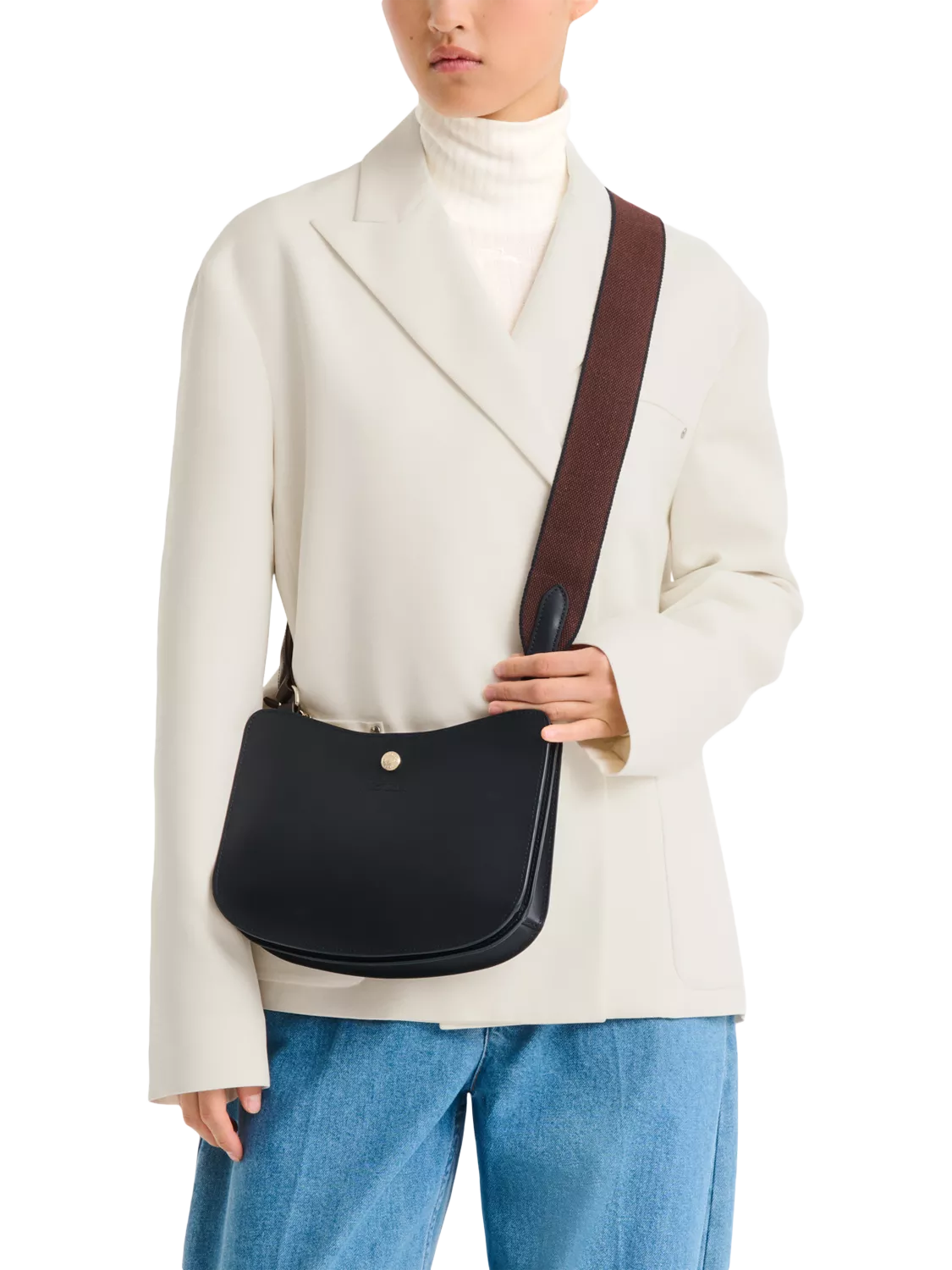 Longchamp Épure S crossbody bag leather, imported from the UK