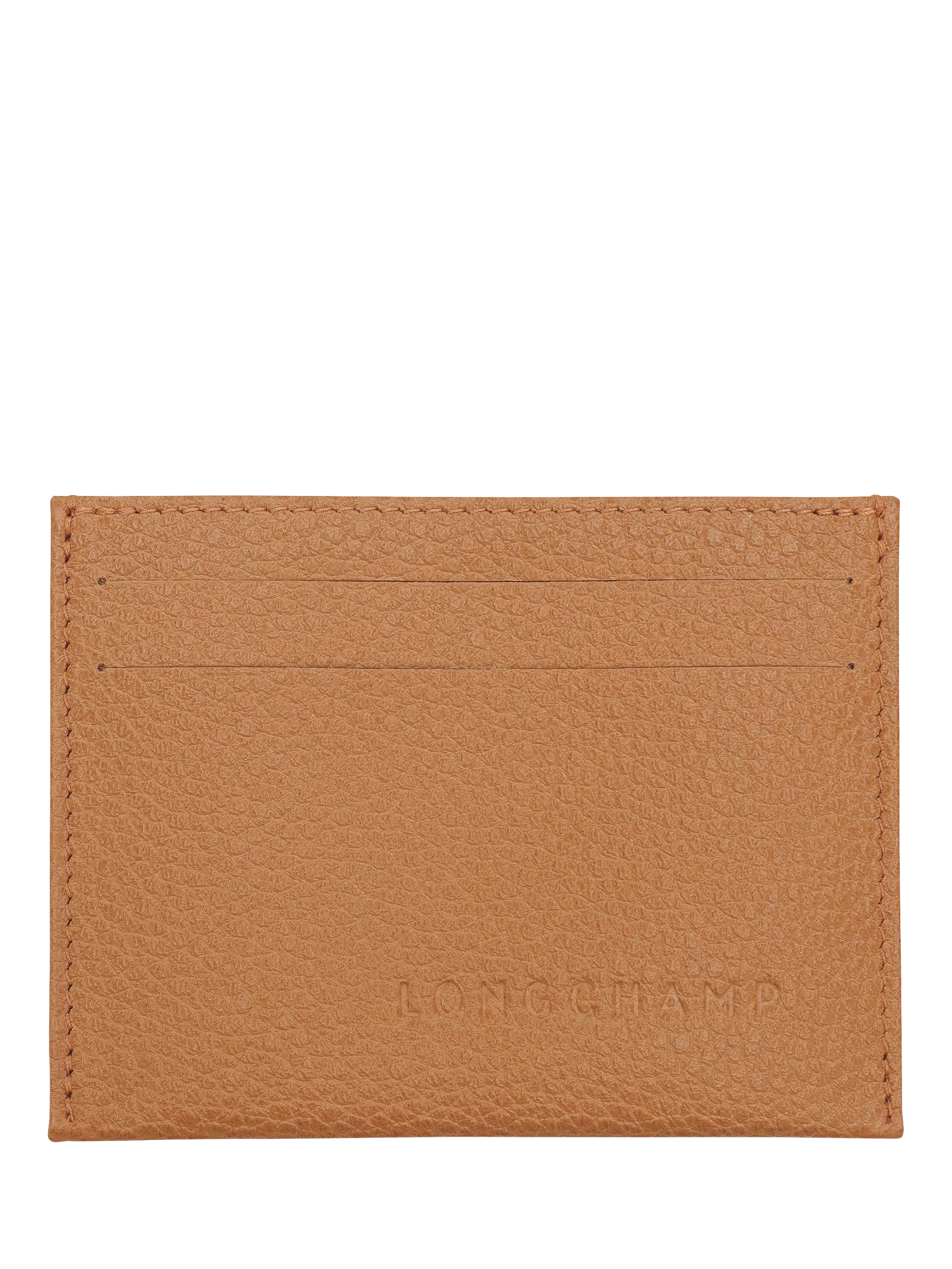 Longchamp Le Foulonné Leather Card Holder