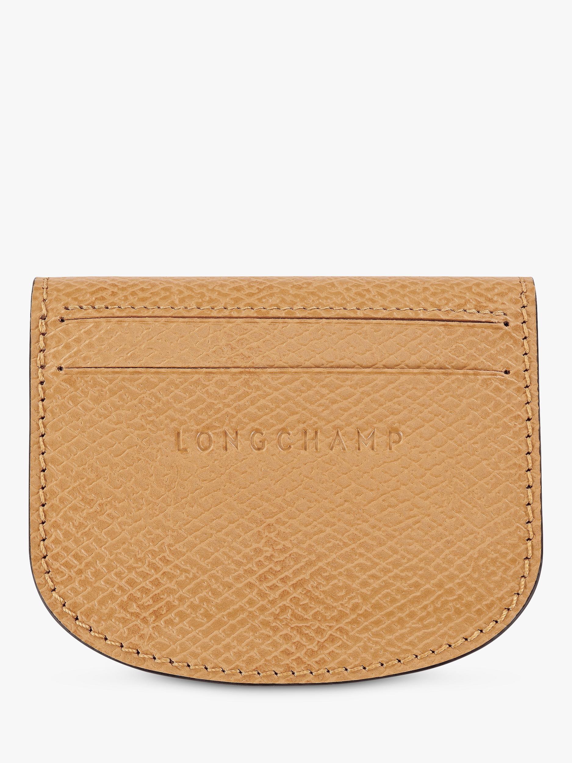 Longchamp Épure Dulce leather card holder, imported from the UK