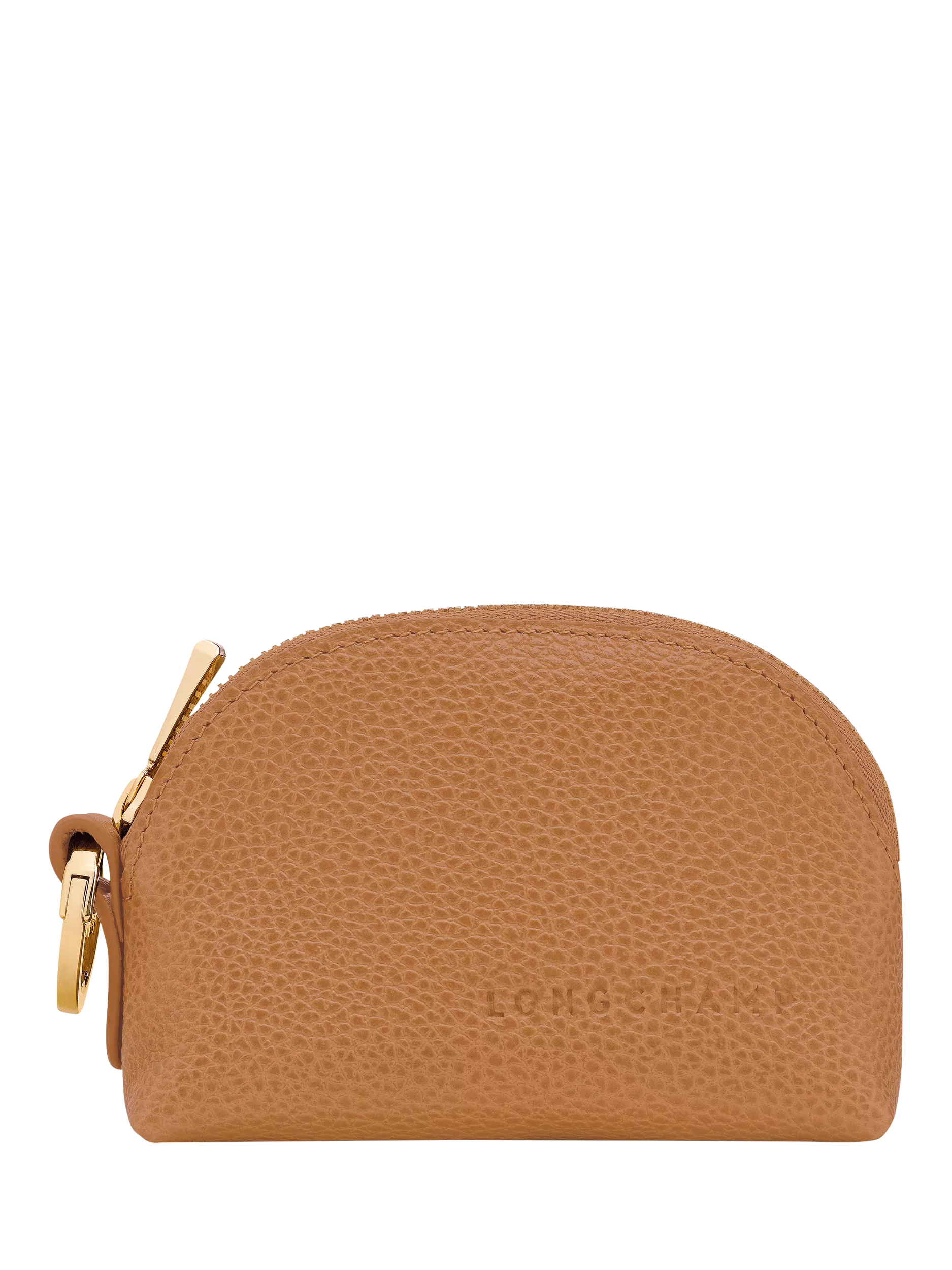 Longchamp Foulonne Leather Coin Purse