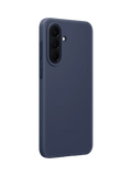 Samsung silicone case for Galaxy A57 in dark blue, UK version