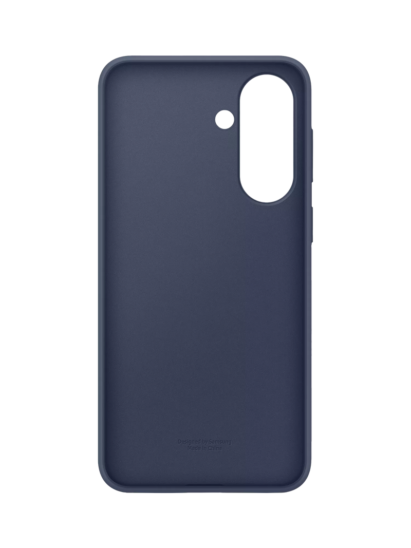 Samsung silicone case for Galaxy A57 in dark blue, UK version