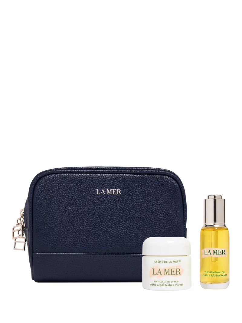 La Mer moisturising cream and oil gift set - British product