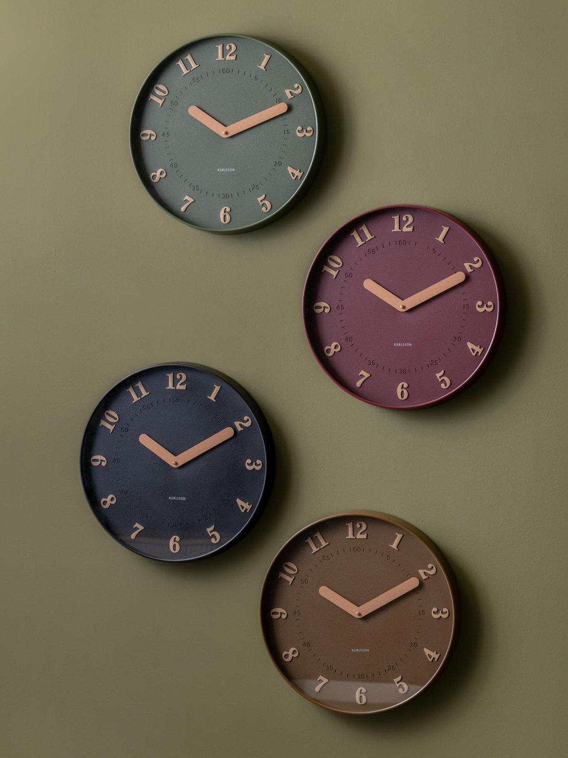 Karlsson Amena wall clock 40cm - British product