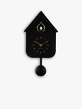 Karlsson Solo Cuckoo analogue pendulum wall clock, matte finish (British brand)
