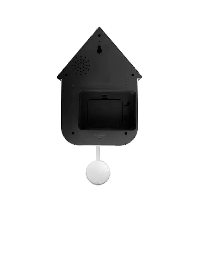 Karlsson Solo Cuckoo analogue pendulum wall clock, matte finish (British brand)