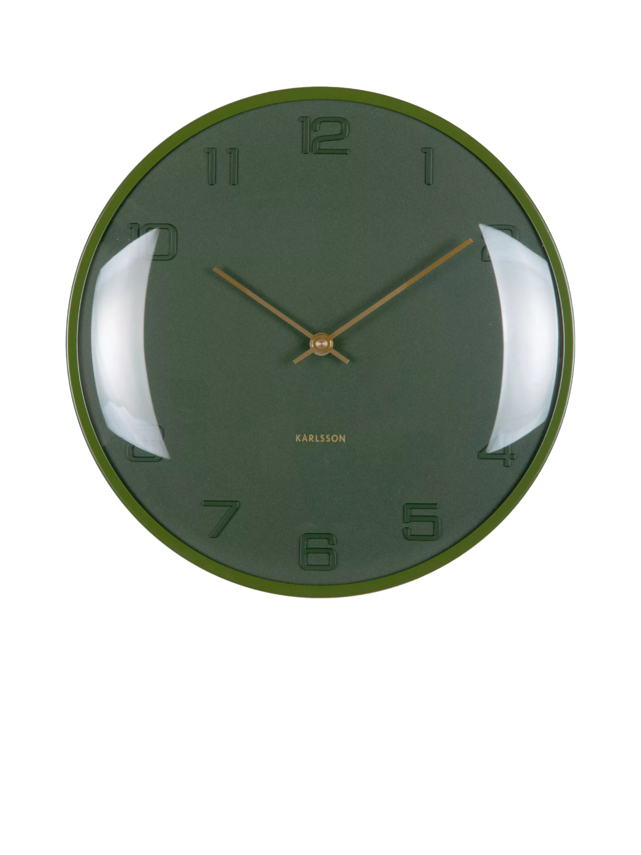 Karlsson Fuerte Dome Analogue Wall Clock, 30.5cm