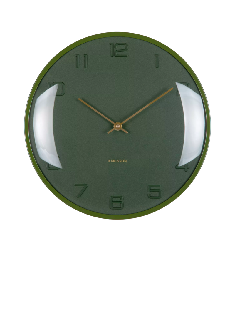 Karlsson Fuerte Dome Analogue Wall Clock, 30.5cm