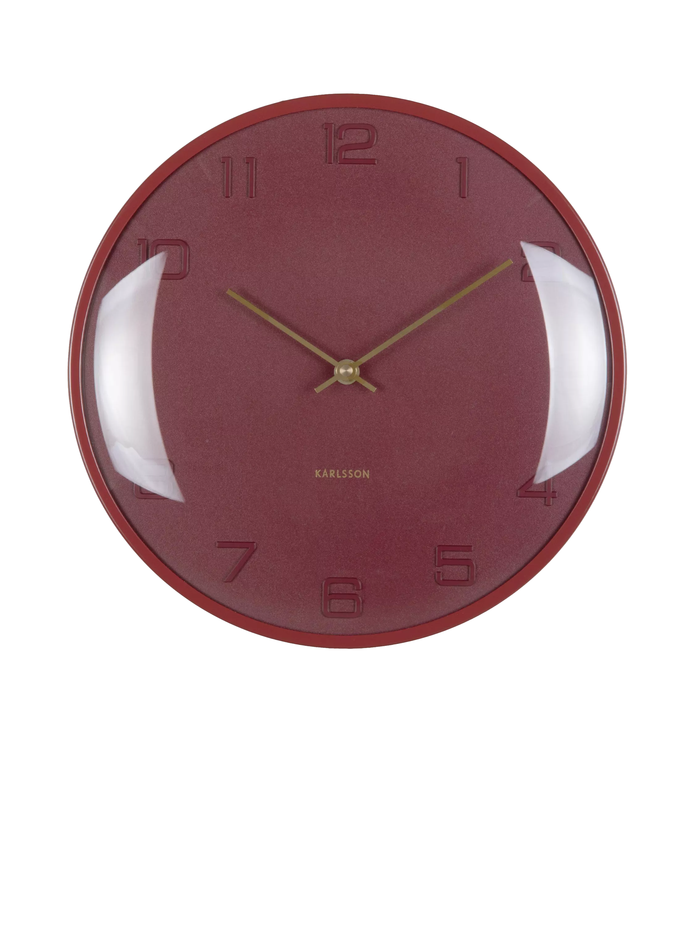 Karlsson Fuerte Dome Analogue Wall Clock, 30.5cm
